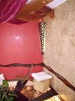 stucco spatolato e stucco a finitura oro